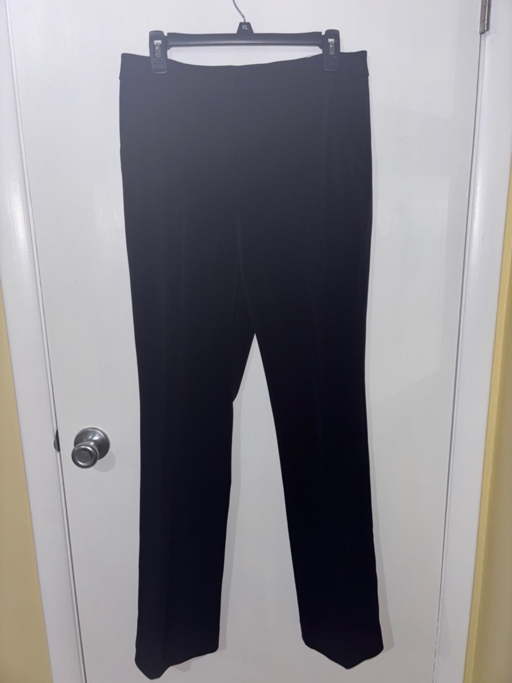 White House Black Market “The Slim” Black Straight-Leg Dress Pants